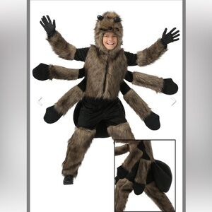 Tarantula Spider Costume Size Large 12-14 Halloween Scary Halloweencostumes.com
